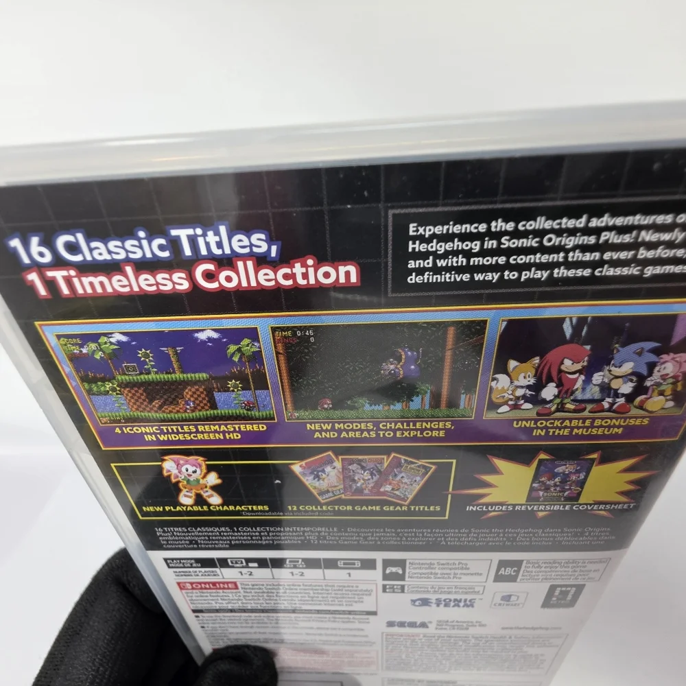 Sonic Origins Plus for the Nintendo Switch